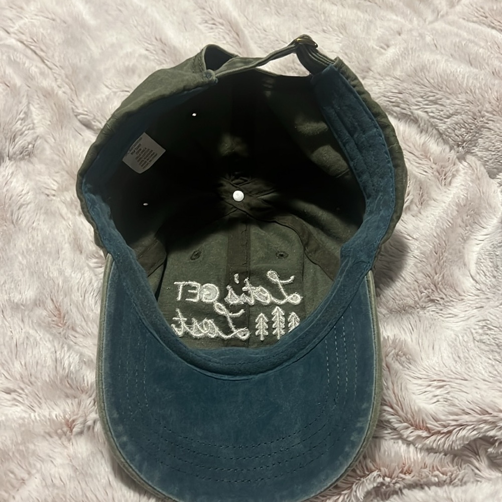 Let’s Get Lost Green Baseball Cap - image 5